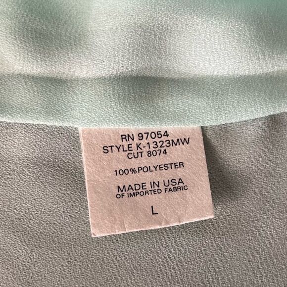 REVOLVE Krisa Surplice Front Racer Back Tank in Myth (Pale Mint Green) Large-NWT - Picture 7 of 16